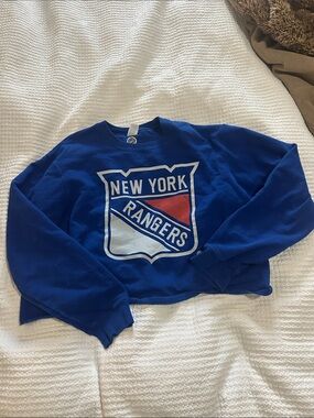 New York Rangers Royal Blue Crewneck Sweater